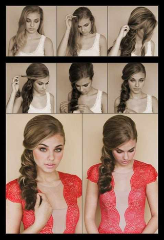 Illustration for article titled Fashion Scavenger Hunt: Help Us Look Like This Ponytail Tutorial Model